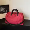 Bolsa de viaje simple, de gran capacidad, multifuncional, unisex, ligera, para llevar en la mano, cruzada, adecuada para fitness, viajes cortos y viajes de negocios