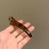 Elegante Pinza para el Cabello con Estampado de Leopardo, Pinza Lateral Grande para Flequillo, Accesorio de Moda para el Cabello para Niñas