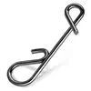 Equipo de Pesca en Mar Accesorios Pequeños Suministros de Pesca Acero Inoxidable Fuerte Conector Rápido Conexión de Anzuelo Enrollador de Línea Pin