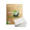 Hojas de Lavandería Sin Fragancia Odm Transfronterizas, Fragancia de Larga Duración, Hojas de Burbujas Suavizantes y Limpiadoras, Bolsas de Papel Kraft, Hojas Quitamanchas, Oem Personalizado