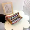 Bolsa de Mano de Negocios Larga con Cremallera de PU Multifuncional, Cartera Larga Estampada al por Mayor, Portatarjetas, Bolsa para Teléfono Móvil bags