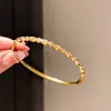 Pulsera con Cierre Rectangular de Acero Inoxidable y Circonita Transfronteriza Europea y Americana, Pulsera Personalizada y Elegante, Sensación de Lujo Ligero y Gama Alta, Joyería para Mujer