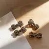 Pinza de Pato Pequeña con Lazo de Pedrería Pasador de Cristal Pinza para el Flequillo de Gama Alta Pinza Mini para Flequillo