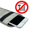 Ropa de Protección contra Radiación de Doble Capa Verdadera Bolsa para Teléfono Móvil Funda para Teléfono Móvil Bolsa de Blindaje de Señal de Aislamiento de Posicionamiento Anti-Seguimiento Protección Transfronteriza