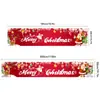 Novos Banners de Natal Transfronteiriços, Decorações para Celebração de Festa de Natal, Tecido de Fundo de Cena, Bandeiras Penduradas