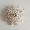 Broche Simples de Floco de Neve Feminino Coreano Corsage Casaco Casaco Terno Broche Joias Luxuoso e Atmosférico Acessórios Versáteis