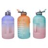 Botella de Agua Gradiente de 1 Galón Botella de Agua Deportiva para Fitness al Aire Libre 3.78L Amazon Botella de Agua de Plástico Color Personalizado Logotipo