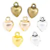 Accesorios para Joyería DIY Colgante de Corazón de Aleación Colgante Pequeño de Aleación Retro Venta Caliente de Exportación 10*7mm A01