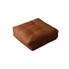 Almofada Futon Estilo Japonês para Uso Doméstico, Adequada para Bay Windows, Tatami, Meditação, Banquinho Pequeno, Almofada de Chão de Couro para Sala de Estar, Tapete de Chão Espessado
