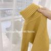 [En stock] Suéter de cuello alto para niños de otoño e invierno, suéter grueso de invierno para niños y niñas, suéter cálido para bebés