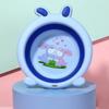 Lindo lavabo plegable para bebé con forma de conejo, para recién nacidos, para el hogar, con dibujos animados, para lavar los pies y el trasero.