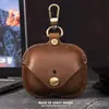 Estilo Caliente 2025 Adecuado para Funda Protectora Airpods4 Funda para Auriculares Bluetooth Carcasa de Cuero para Auriculares Airpods3 Protección de PU