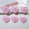 Acessórios de Resina com Glitter Fino Translúcido para DIY Acessórios de Cabelo Presilha Brincos Capa de Celular Furo Fivela de Sapato Material de Patch