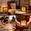 Esmalte Cloisonné Luminoso Luz de Noche Kit de Materiales Hechos a Mano DIY Adornos Decorativos Cloisonné Pequeños Regalos para Actividades de Team Building