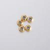 Acero Inoxidable 303 8mm Anillo de Goma Cuentas de Posicionamiento Conteniendo Anillo de Goma DIY Posicionable Ajustable Cuentas de Goma Pulsera Accesorios de Joyería