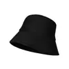 Sombrero de Pescador Negro para Mujer 2024 Nuevo Primavera Verano Cabeza Grande Mostrando Cara Pequeña Todo Fósforo Protector Solar Transpirable Sombrero Cubo para Hombre