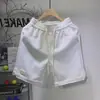 Shorts jacquard listrado masculino de verão fino novo moda masculina bonito calça do meio tendência casual combina com tudo celebridade da internet quinta calça