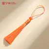 7CM pingente ornamento marcador de página vintage com borla e contas acessório atacado