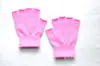 Guantes de Invierno Cálidos de Punto Acrílico para Adultos, Medio Dedo, Estudiante, Ciclismo, a Prueba de Frío, Medio sin Dedos