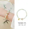Pie Plata 999 Esmalte Frío Mariposa Jade Hetian Natural Pulsera para Mujer Nueva China Sensación de Alta Gama Plata de Ley Marca de la Fortuna Joyería de Mano