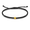 Pulsera de Hilo Rojo Tradicional con Perlas de Fortuna de Oro Puro 999, Perlas de Oro Duro 3D de Oro Puro, Regalo para Novia, Entrega Directa en Transmisión en Vivo