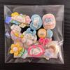 Creme cola acessórios de resina acessórios clipe de cabelo caso de telefone móvel diy acessórios goo cartão acessórios furo sapatos fivela patch