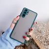 Adecuado para Funda de Teléfono Móvil Samsung S24Ultra, Tacto de Piel Mate Galaxy S23Fe Color Contrastante Orificio Fino Cubierta Protectora Anticaídas