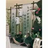 Adereços de Casamento Rack de Bambu Rack de Exibição Noivado Estilo Chinês Rack de Bambu para Exterior Poste de Bambu Decoração Rack de Bambu Meichen Rack de Boas-Vindas