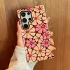 Funda de teléfono Samsung S26 Ultra estilo retro artístico floral de venta caliente transfronteriza, funda protectora de doble capa anticaída al por mayor