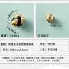 S95 Acessórios Banhados a Ouro Prata Pulseira de Contas Lápis Lazúli Contas Espaçadoras DIY com Contas Soltas Material para Mãos com Contas Acessórios de Joias