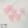 Rosa Girl Coração Acrílico Bonito Sonho DIY Handmade Frisado Pulseira Colar Material Acessórios