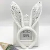 Aro con orejas de conejo de lentejuelas de Pascua Halloween aro para el pelo de conejo festival de fantasmas pinza para el pelo de chica conejo accesorios venta al por mayor