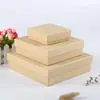Tapa al por mayor de fábrica en stock caja de regalo lote pequeño ropa interior calcetines caja de regalo en blanco caja de regalo