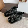 Botas de Cuero para Niñas 2026 Nuevo Otoño/Invierno Botines para Niñas de Edad Media a Grande Cómodos Exquisitos Zapatos Individuales Moda Infantil Botas de Cuero para Niños