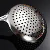 Espumadera Grande Espesada de Acero Inoxidable para Uso Doméstico, Adecuada para Sacar Albóndigas, Colador de Cocina, Cuchara Drenadora Comercial para Hot Pot
