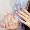 [Toma real original] colección de manicura de uñas postizas hechas a mano, parche de pegamento sólido, parche para uñas postizas