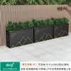 Paisaje de Fábrica Fuente Maceta de Flores Espacio Verde Maceta de Flores Macizo de Flores Caja de Plantación Parque de Comunidad Comercial Canaleta de Flores para Exteriores Personalización