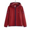 Cárdigan de Primavera y Otoño Abrigo con Cremallera para Mujer Suelto Adelgazante Moderno Top Estilo Occidental Reductor de Edad Suéter Deportivo Casual con Capucha