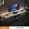 Soporte Elevador para Computadora de Escritorio de Alta Apariencia Esencial para Salas de Juegos Base Elevada Estante Organizador de Almacenamiento de Expansión en Capas