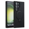 Para Samsung S25Ultra Liquid Fulcrum Suporte Magnético Capa para Celular S24Plus Lente Capa Protetora Tudo Incluído