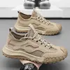 Zapatos de trabajo para hombre, zapatos de verano, malla transpirable, huecos, zapatos de red, zapatillas, suela blanda, huecos, casual, para exteriores, trabajo, zapatos de skate