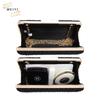 Bolso Cruzado de Cadena Plegada Transfronterizo Bolso de Mano Cheongsam Simple de Gama Alta Bolso para Vestido de Noche Bolso de Banquete