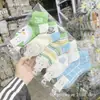 Envío Gratis Calcetines de Malla Antiolor para Niños Primavera y Verano Calcetines de Algodón Jacquard de Color Sólido Antibacterianos con Dibujos Animados Lindos para Niños y Niñas Comparables a los Precios del Mercado