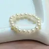 Pulseras de Perlas para Niños, Pulseras Elásticas de Perlas de Imitación Coloridas, Lindos Accesorios de Dibujos Animados para Niñas Pequeñas, Regalos de Guardería