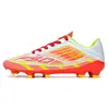Zapatos de fútbol de caña baja nuevos al por mayor en stock del fabricante, transfronterizos, para hombres, mujeres y adolescentes, zapatos de fútbol de competición profesional con tacos largos