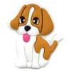 Los 100 Clips para Bolígrafo de Plástico Suave de PVC con Forma de Perro Más Vendidos de Amazon Accesorios Decorativos Dibujos Animados Clips para Bolígrafo de Punta Redonda
