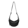Bolso de Luna de Moda Bolso Silla Diseño Elegante de Nicho Bolso Cruzado Retro para Mujer Hombro Único Debajo del Brazo Bolso Pequeño de Moda para Dama