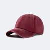 Gorra de Béisbol Lavada Vintage Estampado Personalizado y Logo Bordado Ala Ancha Combinación Perfecta Tela de Mezclilla Vieja Lavada Gorra Pequeña que Muestra la Cara