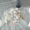 Nova flor de simulação para casamento Flor de Cerejeira da Neve Yongchun Criptografia Grande como Neve Decoração de Teto de Salão de Casamento Hotel Material de Flor