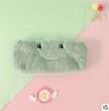 Coreia do Sul criativo dinossauro parque de pelúcia redondo estojo de lápis ins cartoon bonito super bonito grande capacidade papelaria lápis saco